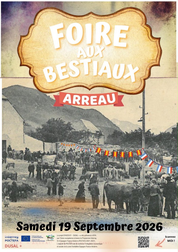 Cartel Feria Arreau Septiembre 2026